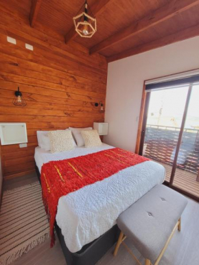 Cabaña a pasos del lago